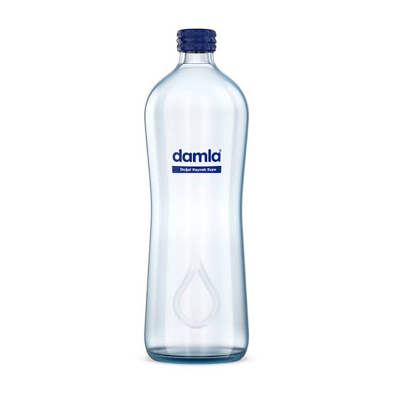 Damla cam şişe su 750ML