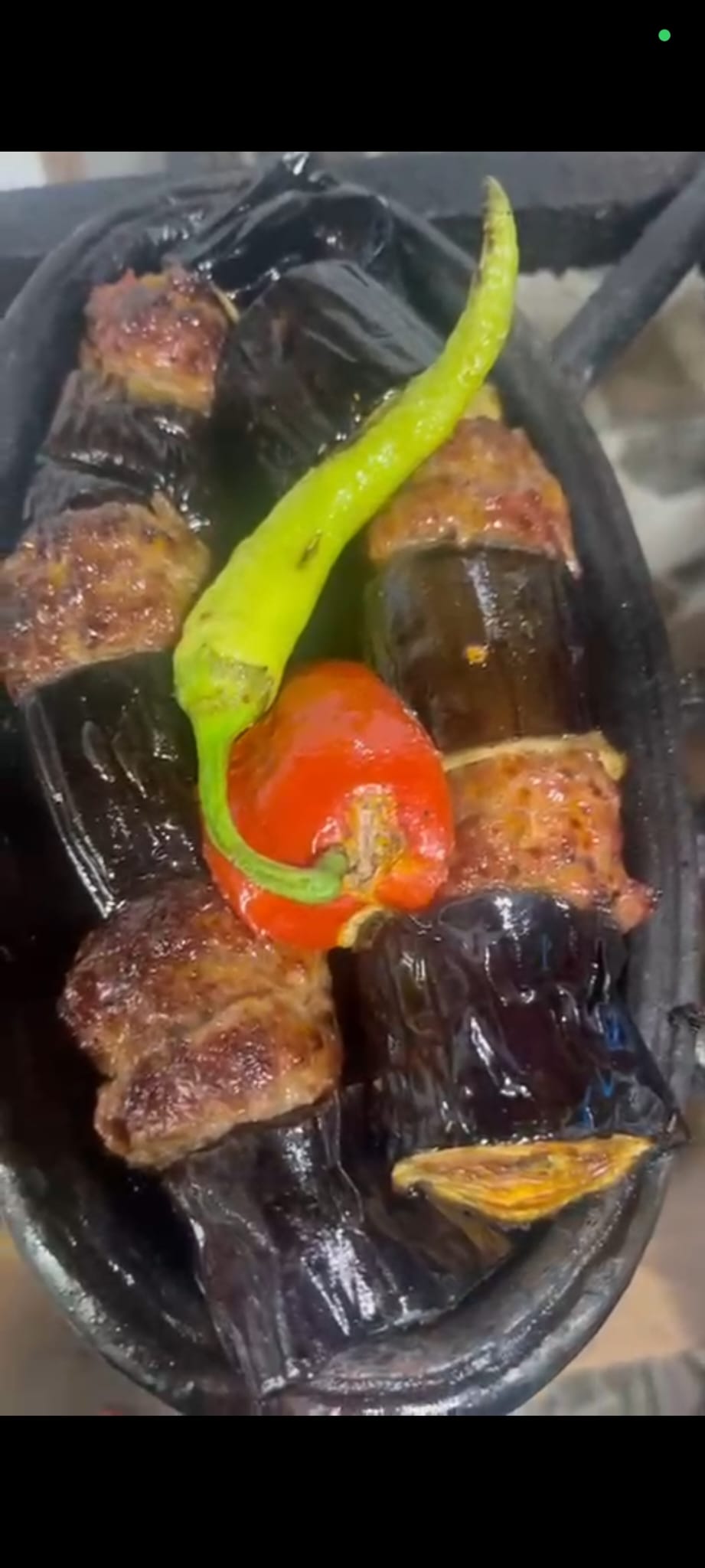 Patlıcanlı kebap